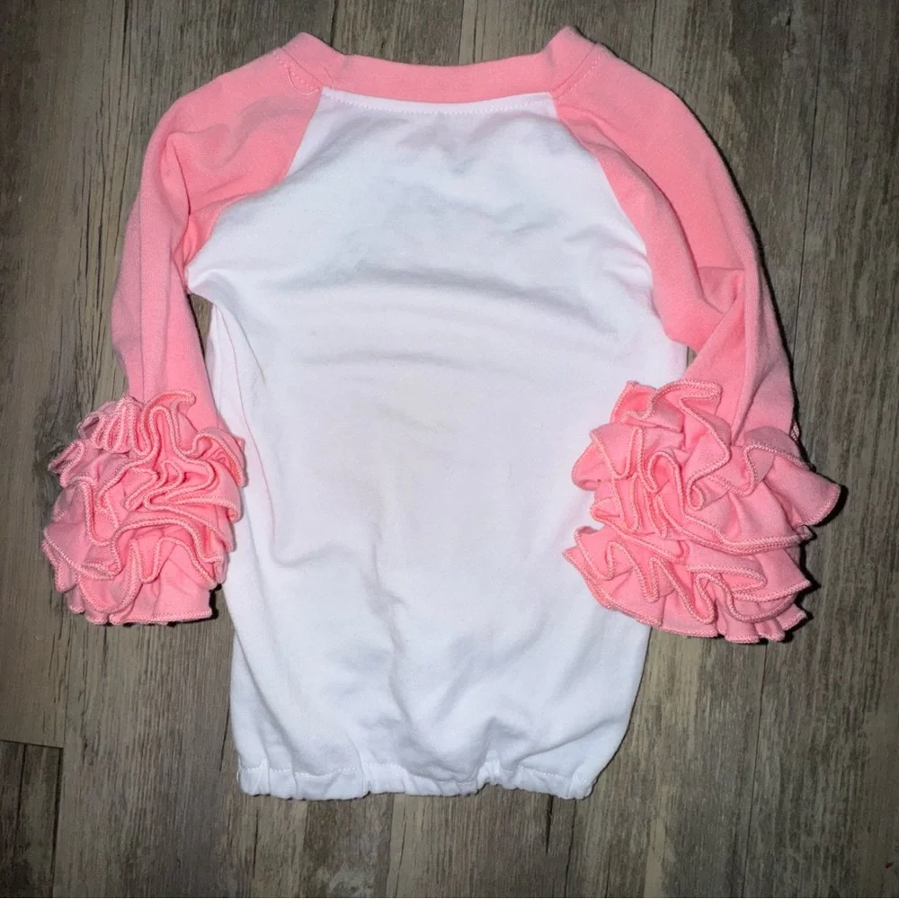 ☀️6/$20☀️Baby Ruffle Sleeve Nightgown